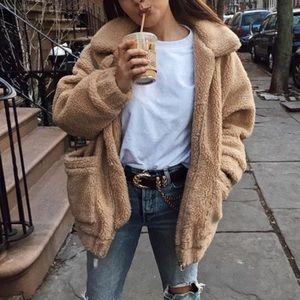 I. AM. GIA Caramel Pixie Coat